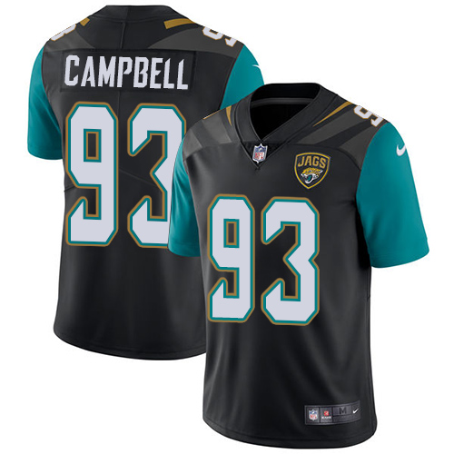 2019 Men Jacksonville Jaguars #93 Campbell black Nike Vapor Untouchable Limited NFL Jersey